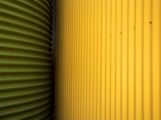 Corrugated Iron - Photography by Garry Pearce